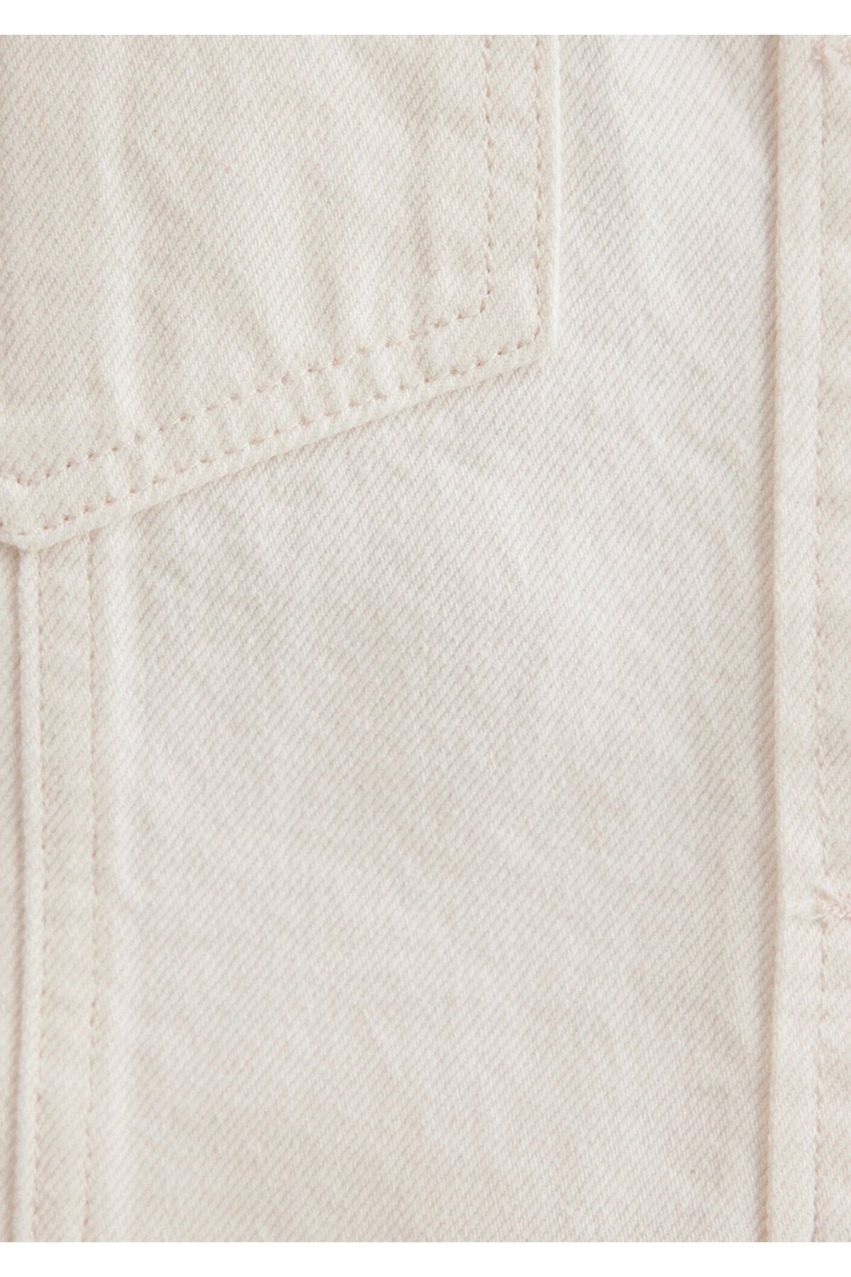 Mavi-Thalia Blue Premium White Jean Jacket 1110289-89161 6