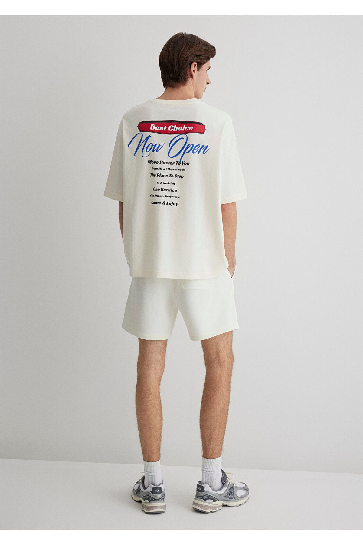 Mavi-Best Choice Printed Ecru T-Shirt Relaxed Fit / Άνετη εφαρμογή 0612606-86420 4