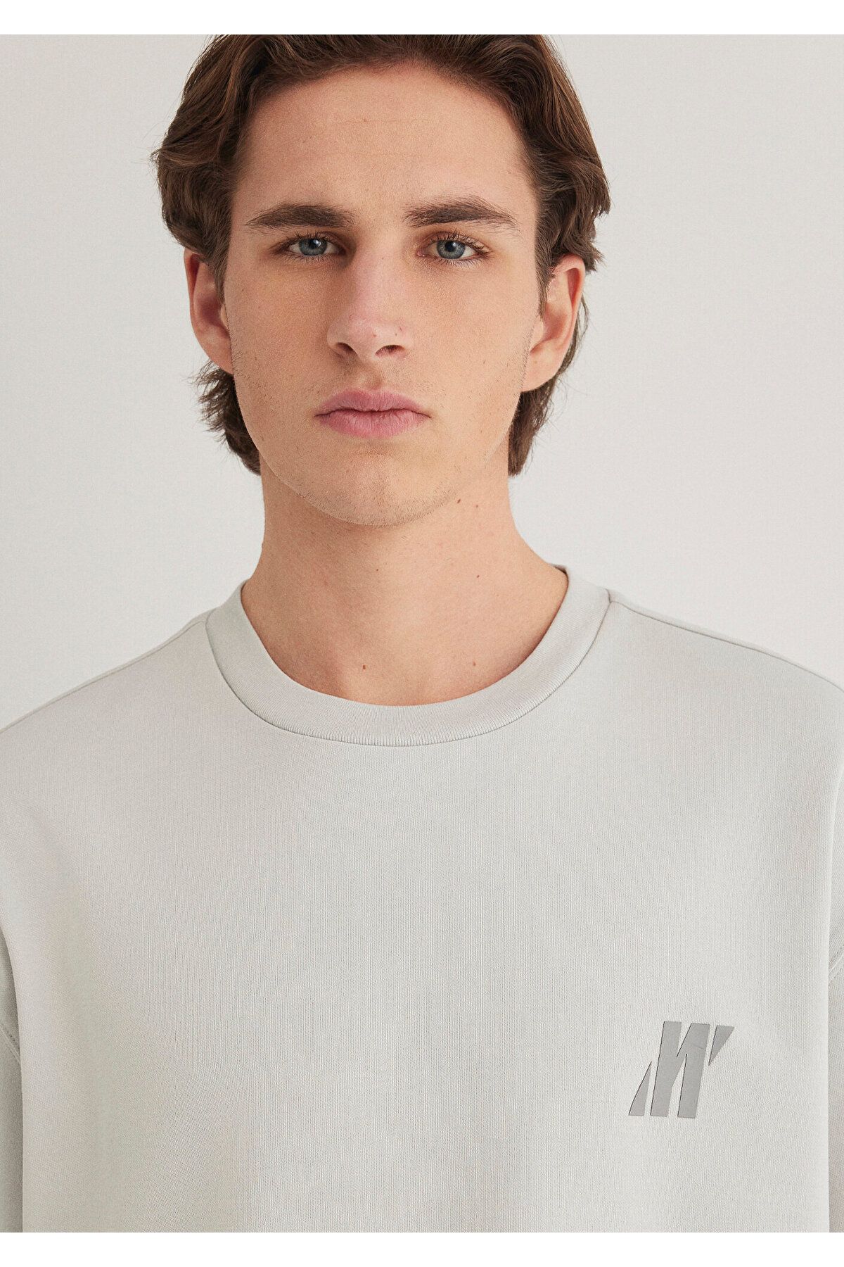 Mavi-Pro Gray T-Shirt Relaxed Fit / Relaxed Cut 0612743 -70082 6