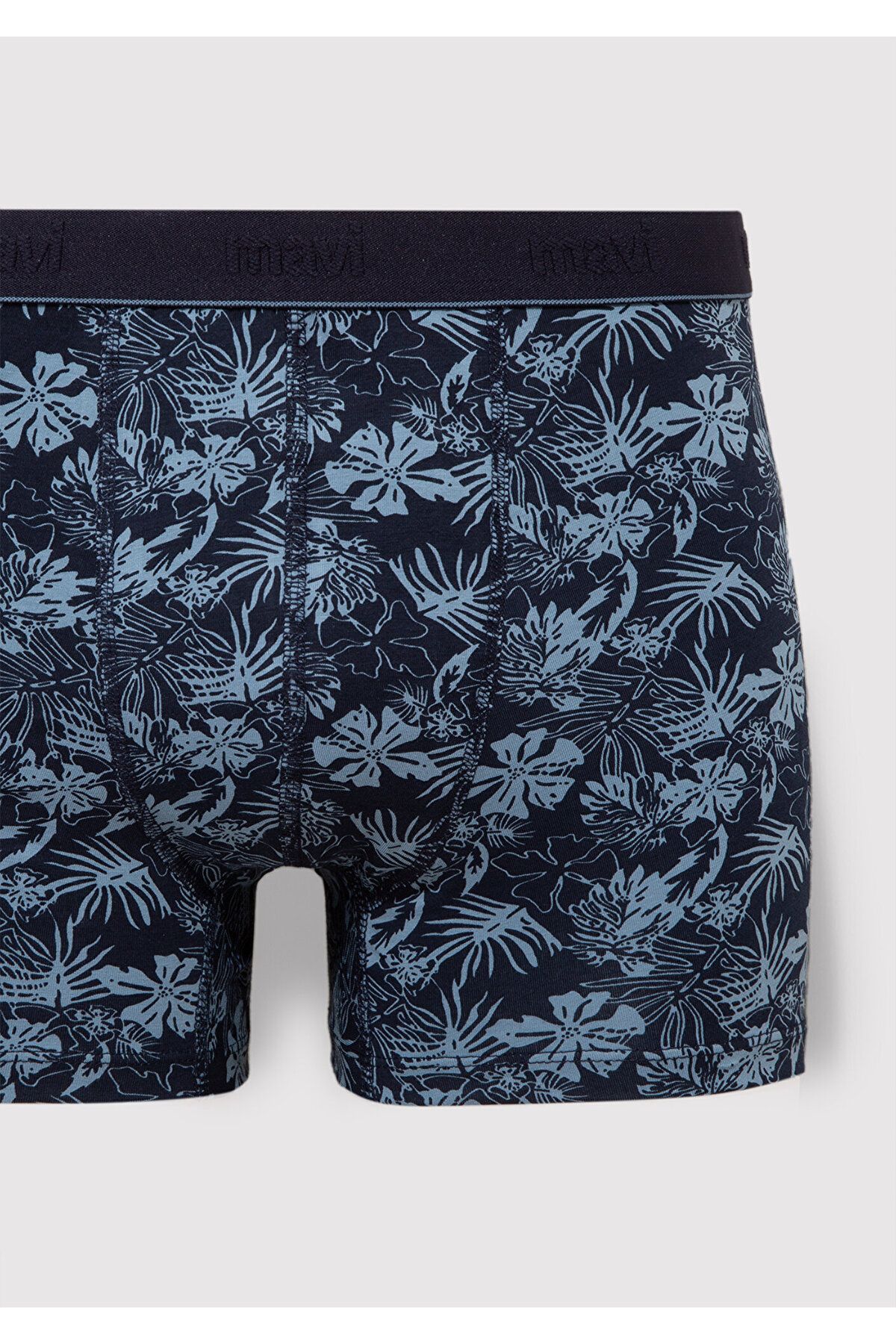 Mavi-Printed Navy Blue Boxer 0910708-30717 2
