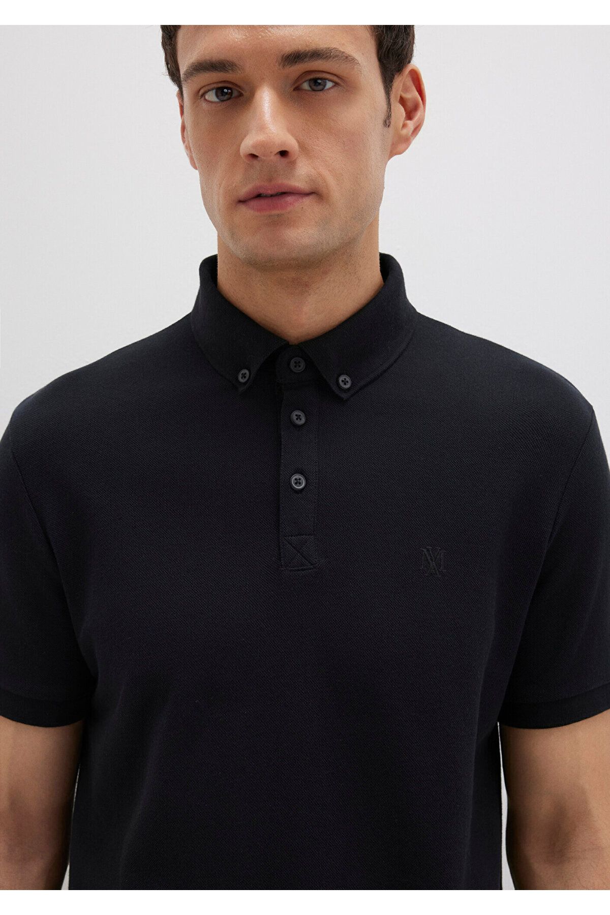 Mavi-Черна поло тениска Slim Fit / тясна кройка 063247-900 6
