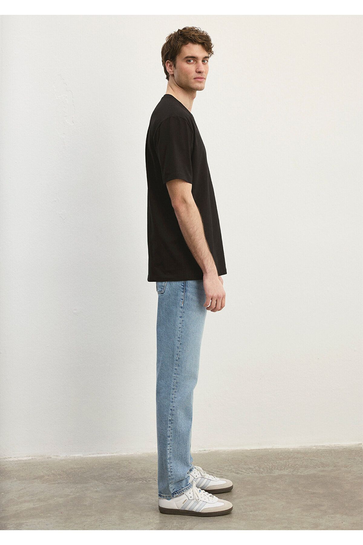 Mavi-Μαύρο Stretch Basic T-Shirt - Loose Fit0610136-900 4