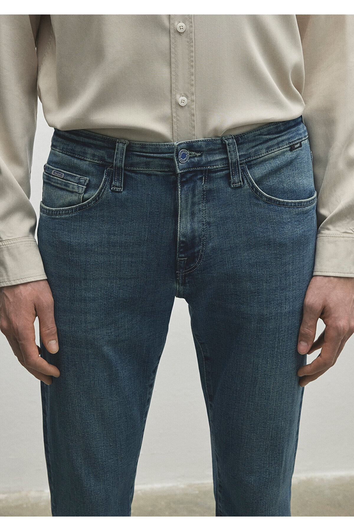 Mavi-Jake Premium Blue Shaded Indigo Si Jeanshose 0042280583 6