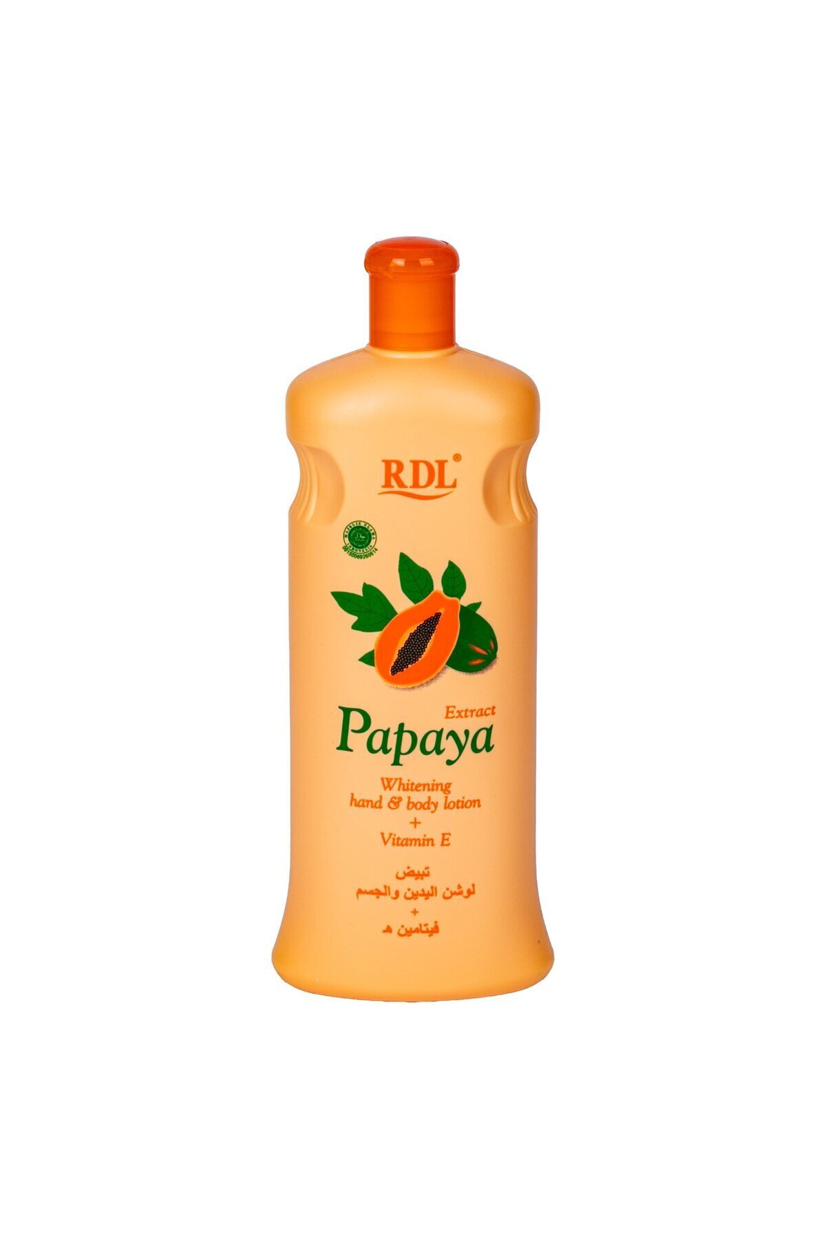 RDL-Papaya Extract Whitening Hand & Body Lotion + Vitamin E 600 ml 1