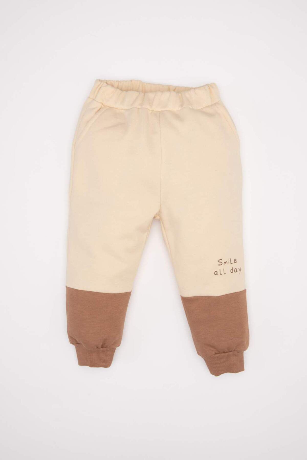 DeFacto-Hooded Printed Sweatshirt and Elastic Waist Jogger Sweatpants for Baby Boy - D4698A524Au 2