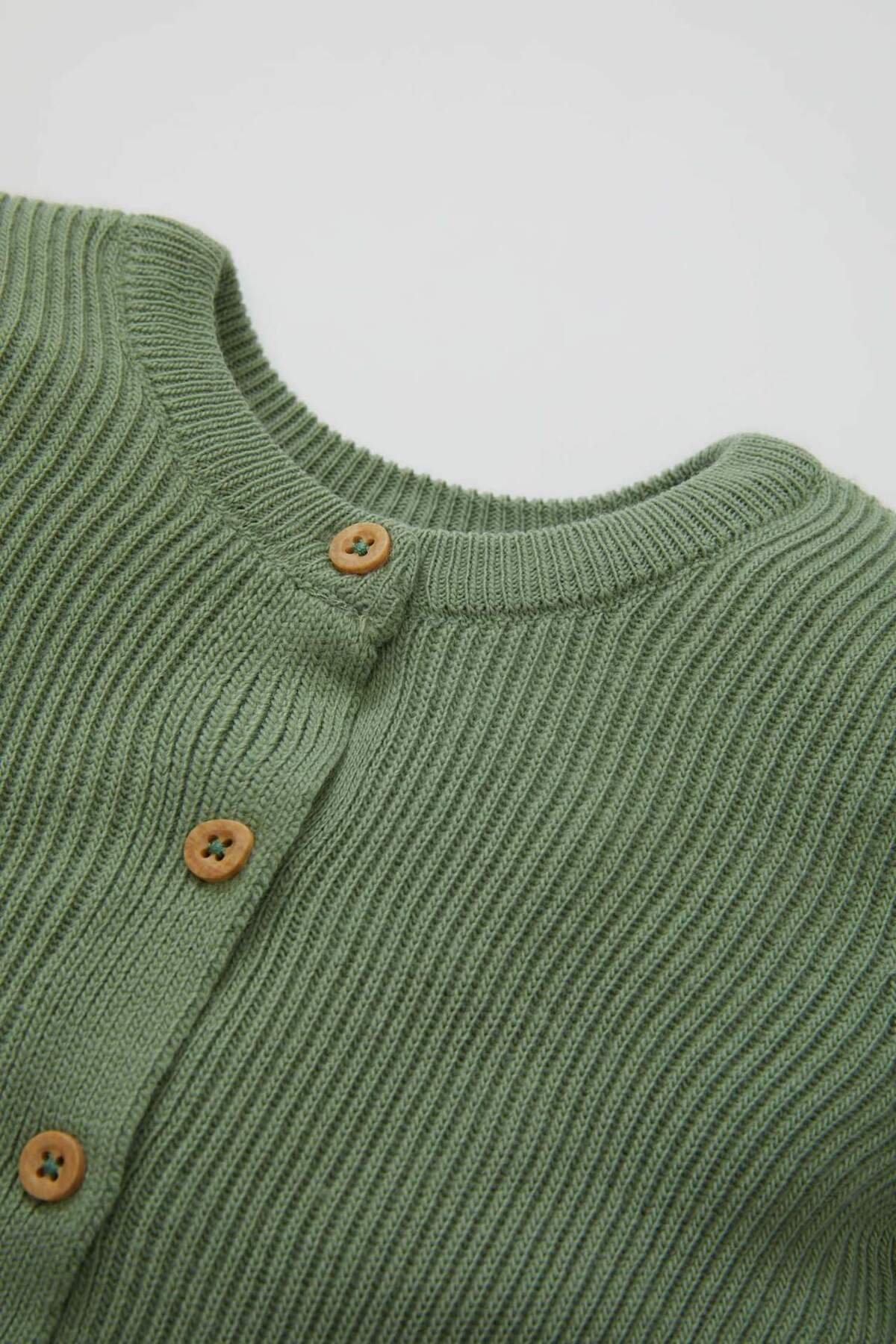 Defacto Erkek Bebek 2'li Takım Basic Düz Düğmeli Uzun Kollu Triko Hırka Beli Lastikli Triko Alt C9594A524AU fotoğrafı 3 (önizleme)