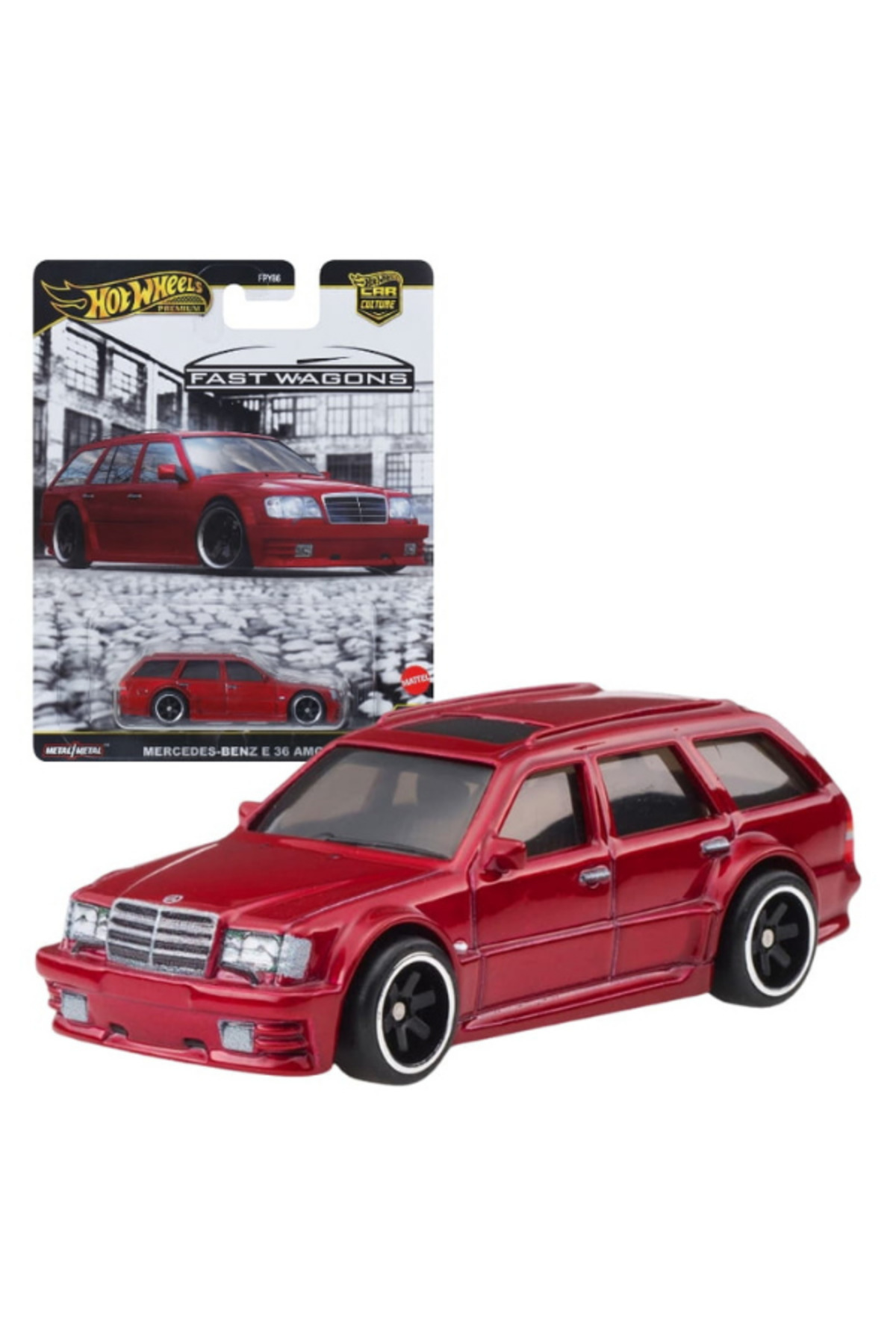 Toyki Toys HotWheels Premıum Car Culture Fast Wagons Mercedes-Benz