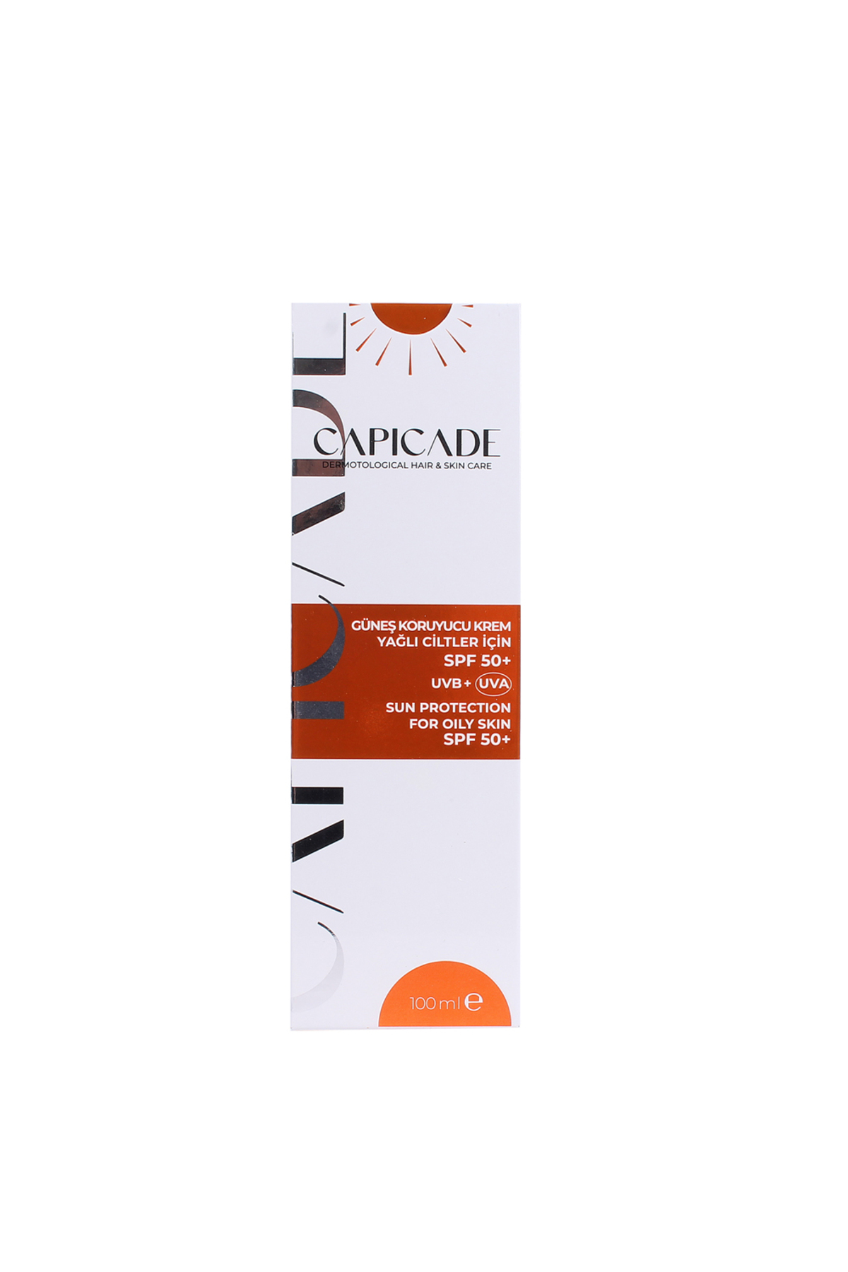 Capicade Çocuklar İçin Spf 50+ Güneş Koruyucu Krem 100ml fotoğrafı 4 (önizleme)