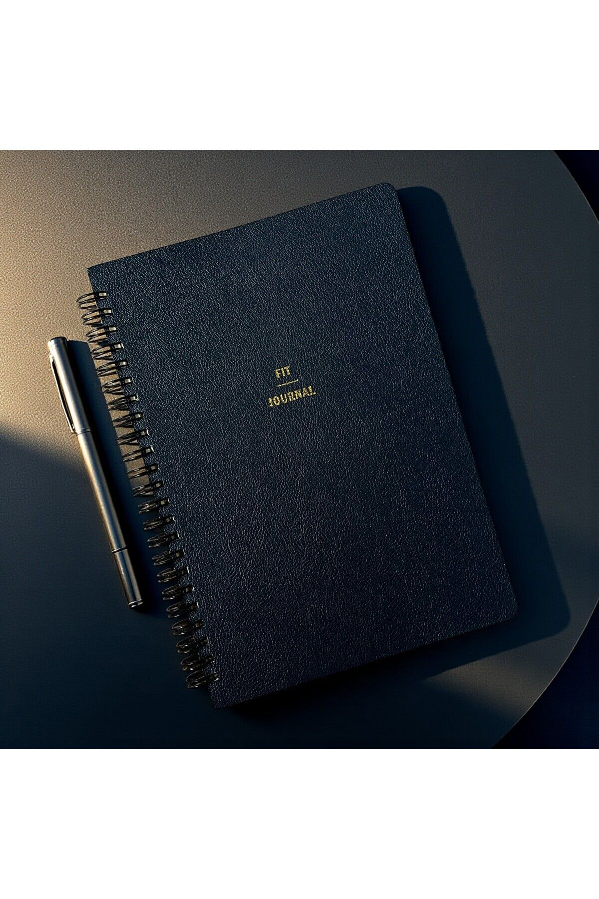 Fark Tanıtım-Fit Journal Sports and Exercise Planner Notebook – Daily with 4-Month Goal Tracking |   A5 Spiral 2
