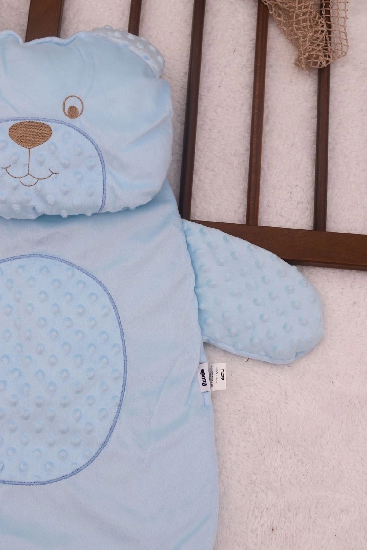 Buude Kids Ayıcık Nakışlı Yastıklı Bebek Alt Açma fotoğrafı 6 (önizleme)