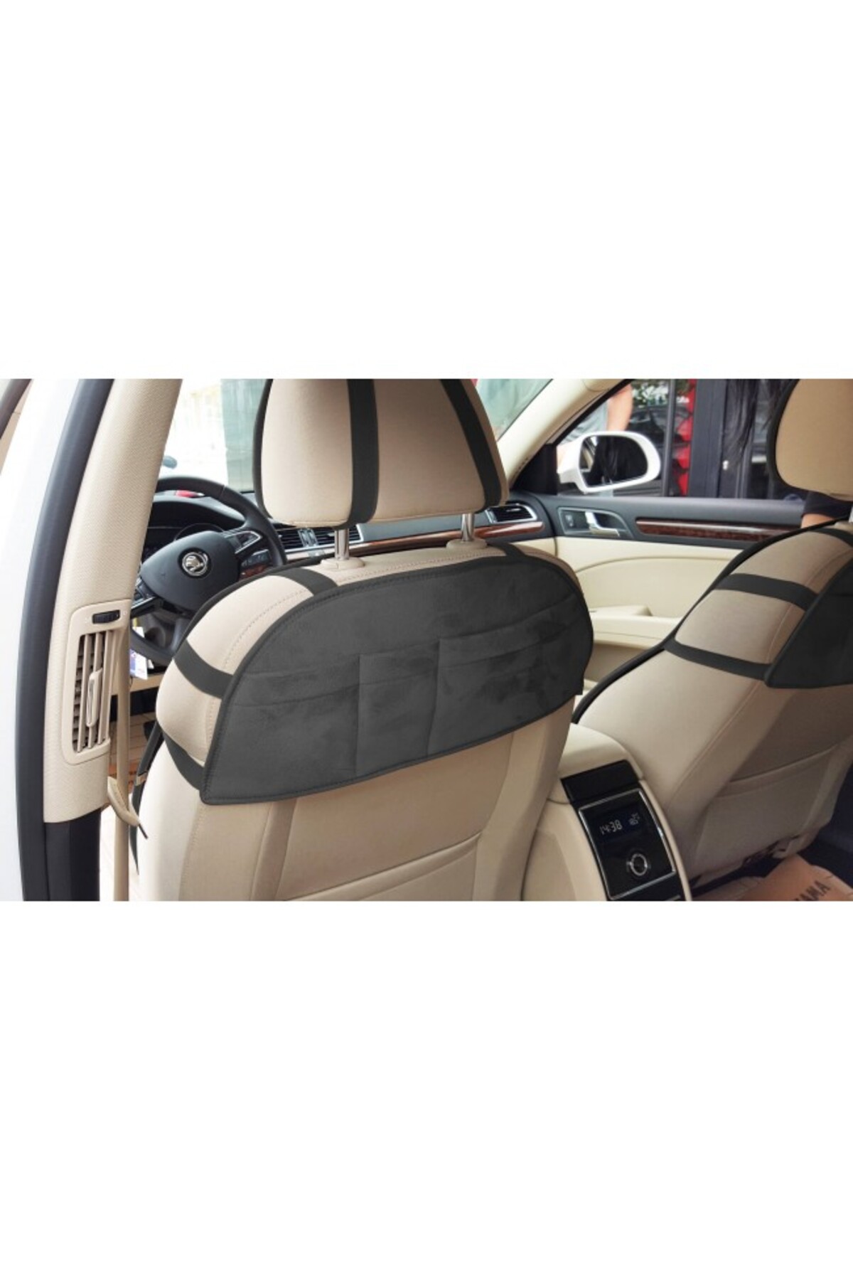 Genel Markalar Opel Astra H Yeni Nesil Koltuk Koruyucu 2004-2012 Ön-Arka Kılıf Minder FÜME fotoğrafı 2 (önizleme)