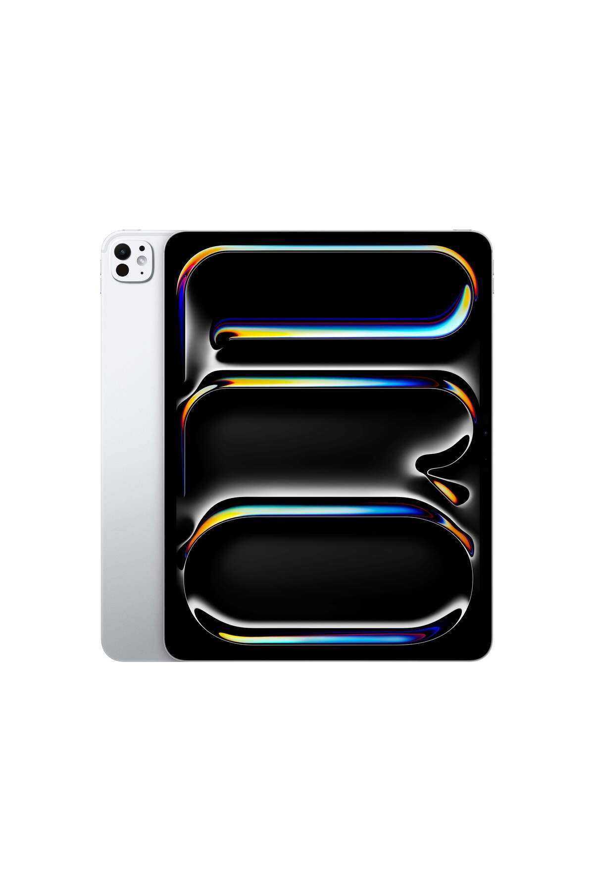 Apple-آيباد برو ١٣ بوصة واي فاي ٢٥٦ جيجابايت زجاج قياسي - فضي (M4) 2