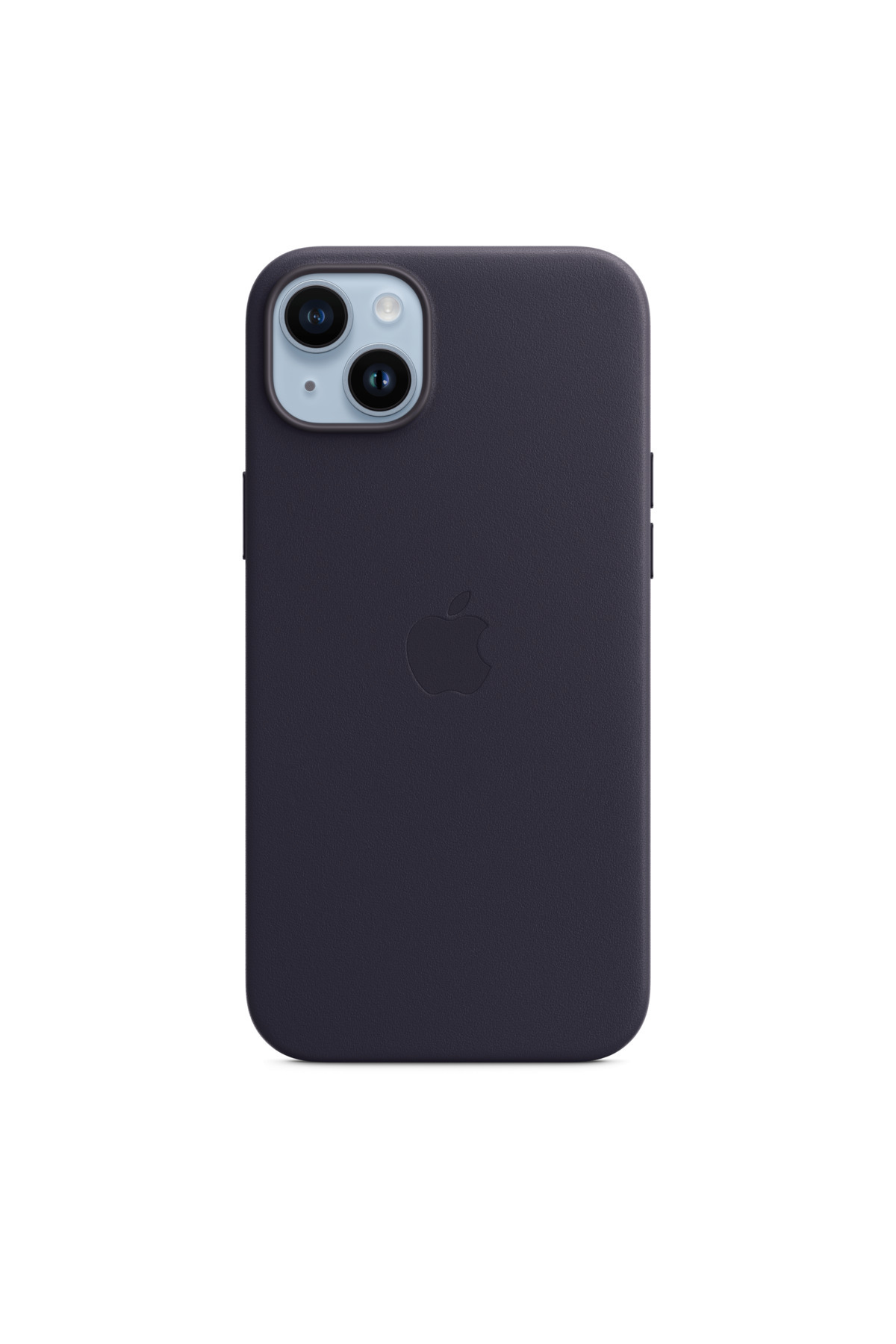 Apple-iPhone 14 Plus Leather Case with MagSafe - Ink 1