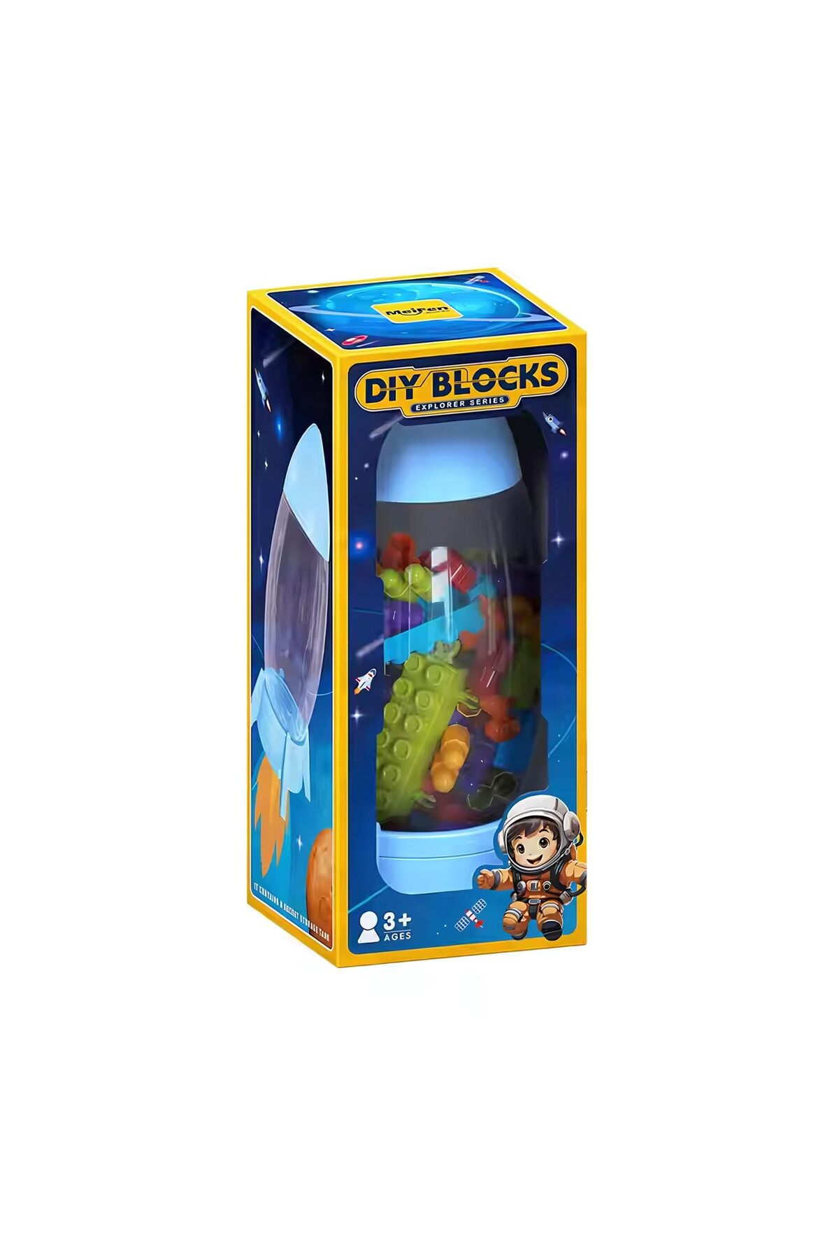 ست اسباببازی بلوکهای ساختنی دستساز – ۸۸ تکه