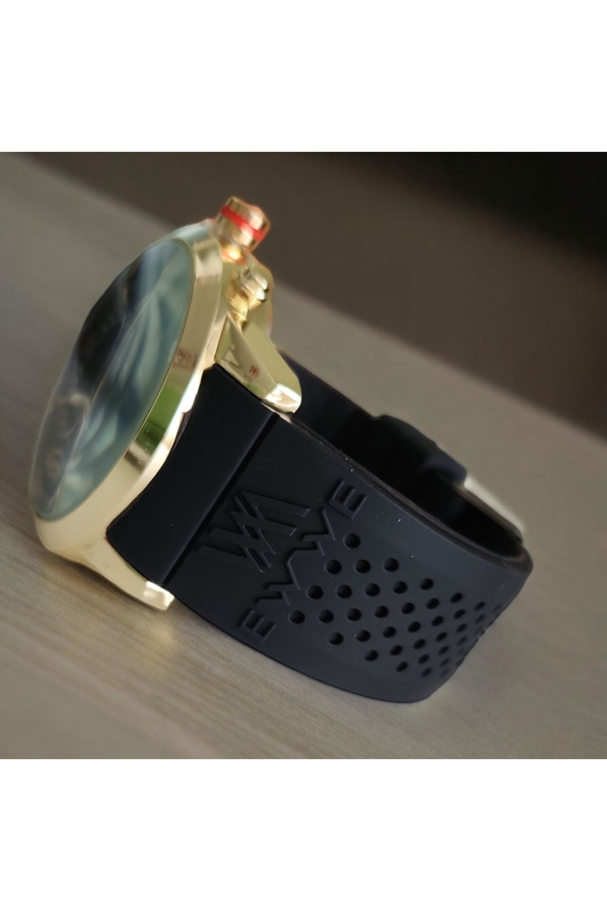 OEM-Men's Watch with Silicone Strap, Analog Display, Quartz Mechanism 3