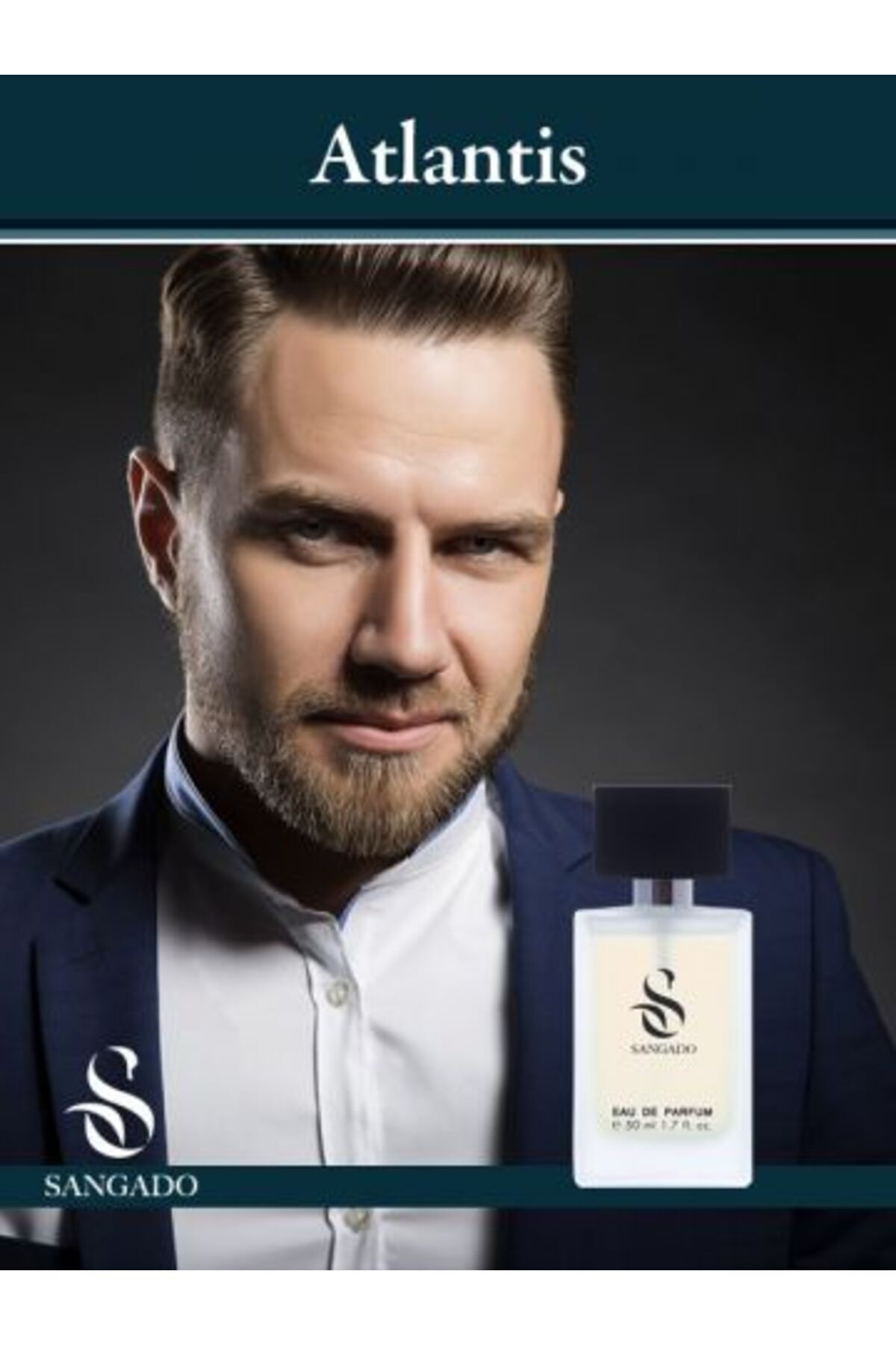 Sangado-ATLANTIS (eau de parfum 50 ml for him) 1
