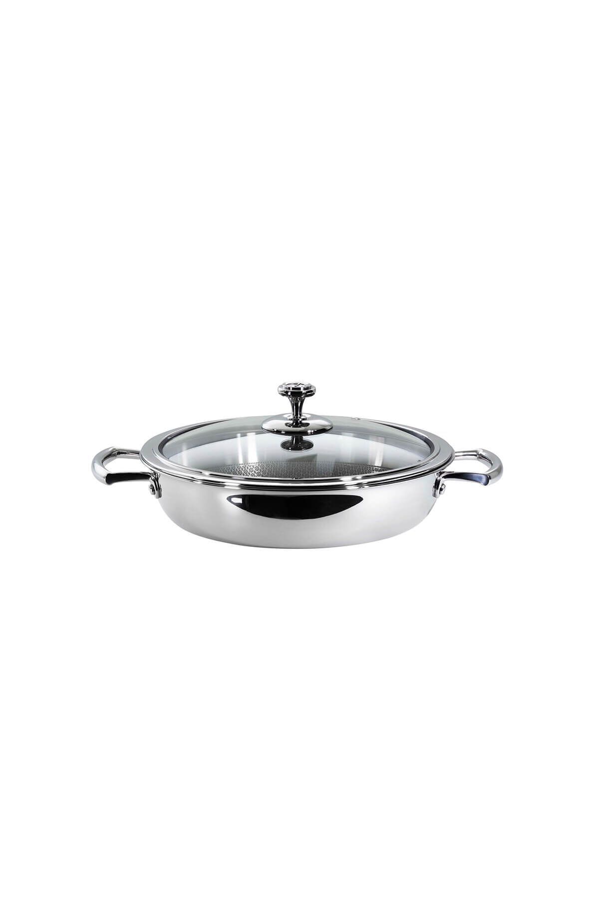 Jumbo-Gourmet Steel Rice Pot 24 cm 8