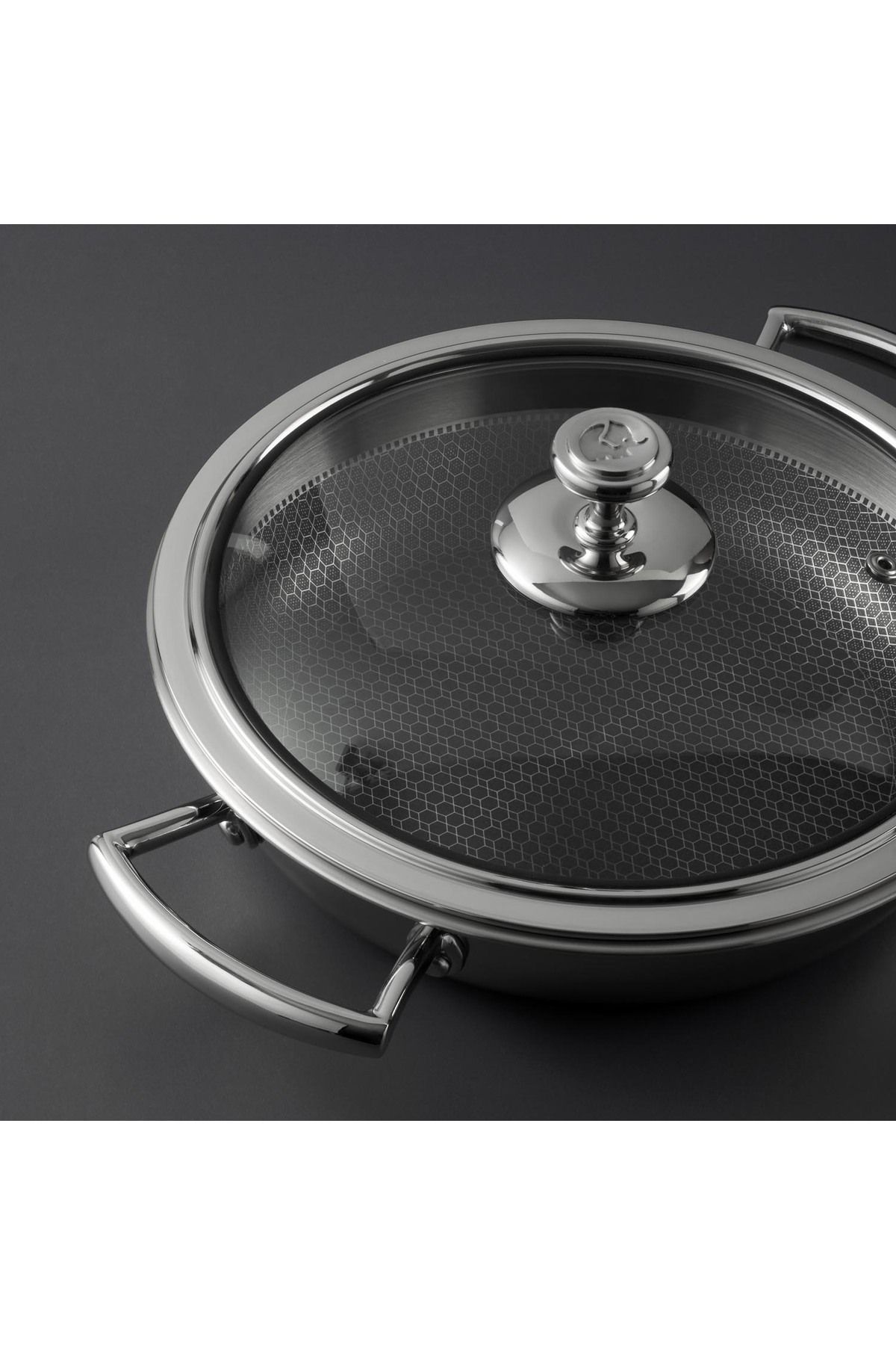Jumbo-Gourmet Steel Rice Pot 24 cm 7