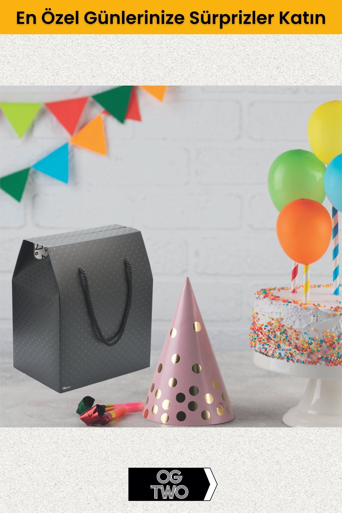 OGTWO Premium Konsept Tasarım Hediye Kutusu Çanta Boş Karton Hediye Paketi Hediyelik Kırmızı - 24x14x20cm fotoğrafı 7 (önizleme)