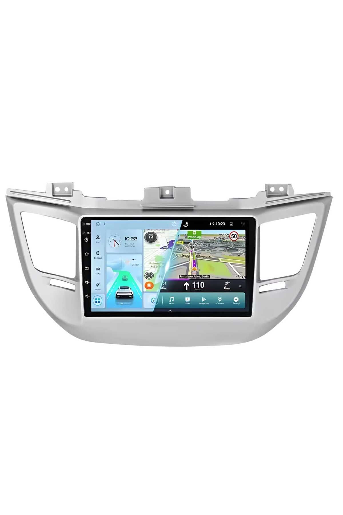 Hyundai-Android screen for Hyundai Tucson 2016-2018 model (4 RAM - 64 GB memory) supports CarPlay and Android Auto 1
