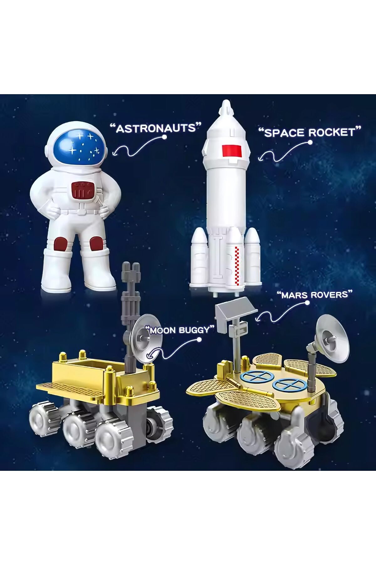 بلوکهای ساختمانی استم کاوش مریخ فضایی – ۵۲ تکه