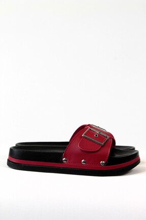ALTINER Ortopedik Kırmızı Kadın Terlik