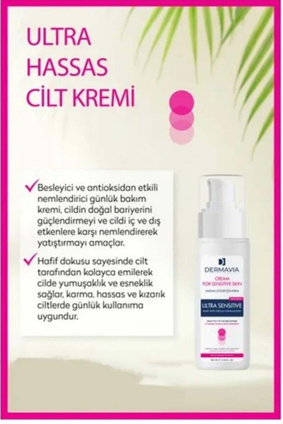 Dermavia-Sensitive and Combination Cream for Red and Stretch Mark Skin - 100 ml Panthenol & Shea Butter 4