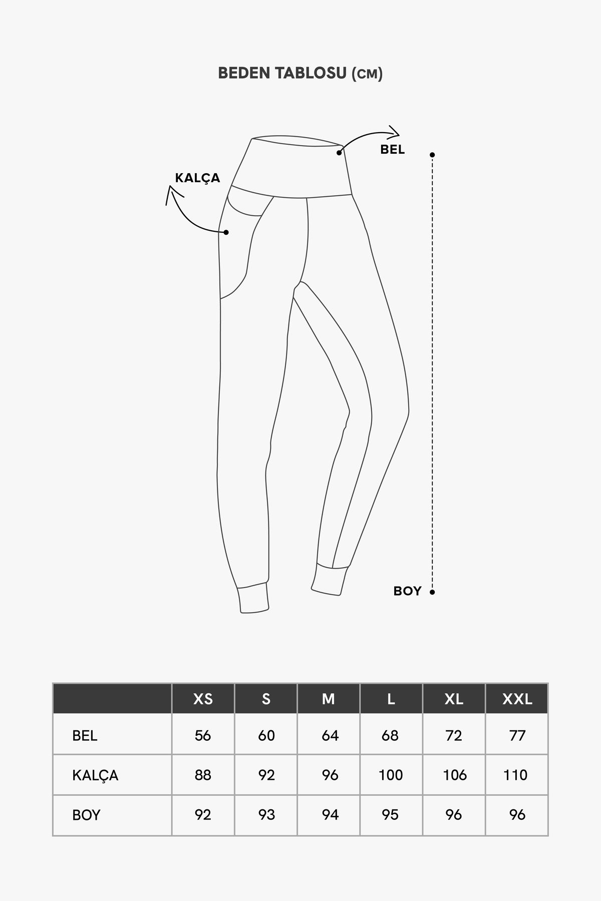 Los Ojos-Marineblaue Jogginghose mit hoher Taille für Damen 7