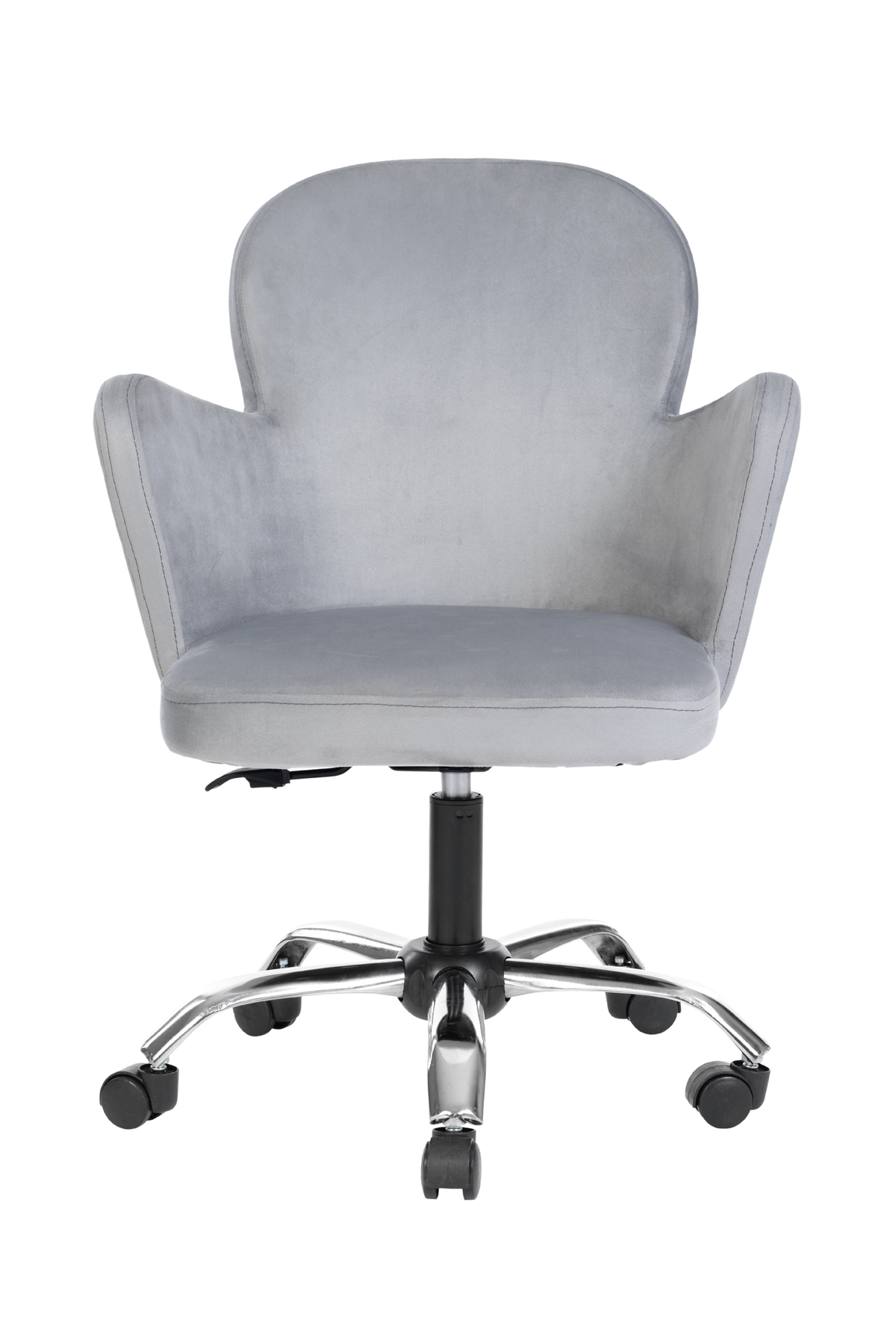 Office Nursery Study Chair with Chrome Metal Legs (ADJUSTABLE) BUTTERFLY