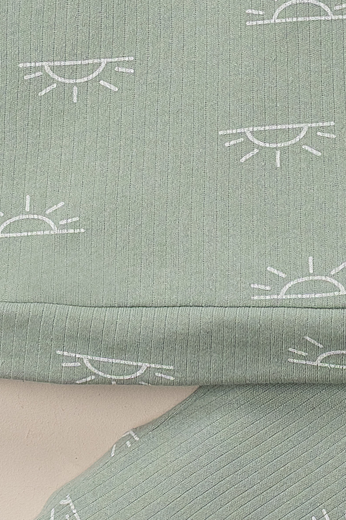 Mai Perla Alt Üst Güneş Desenli 2 li Bebek Takımı fotoğrafı 3 (önizleme)