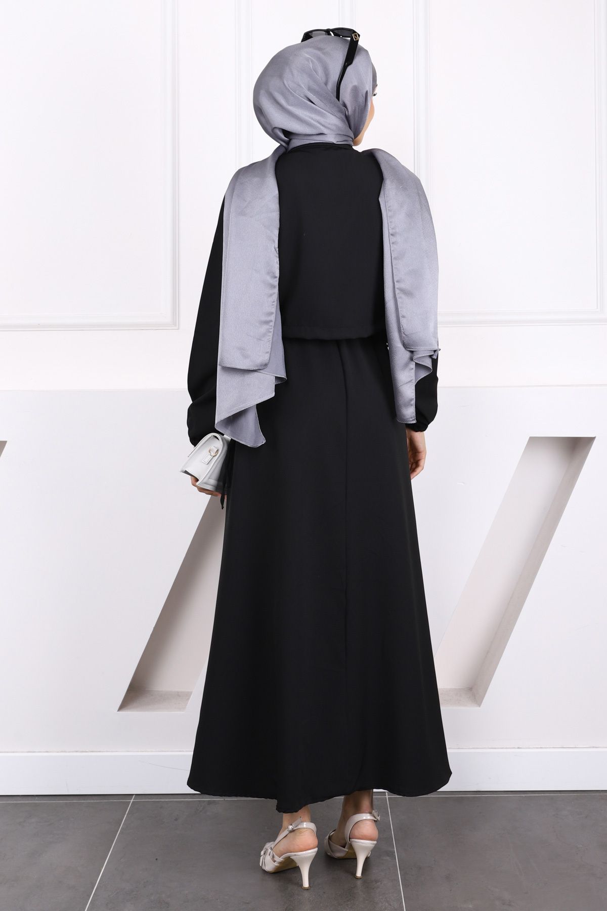 İmajButik-Set combinat rochie cămașă neagră 4