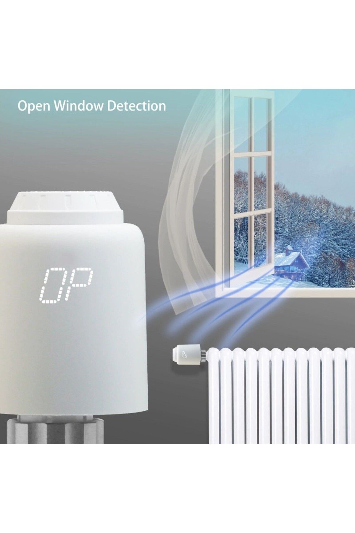 BeOk-Termostat inteligent pentru radiator, Zigbee, programabil, control vocal Google Assistant, Alexa 14