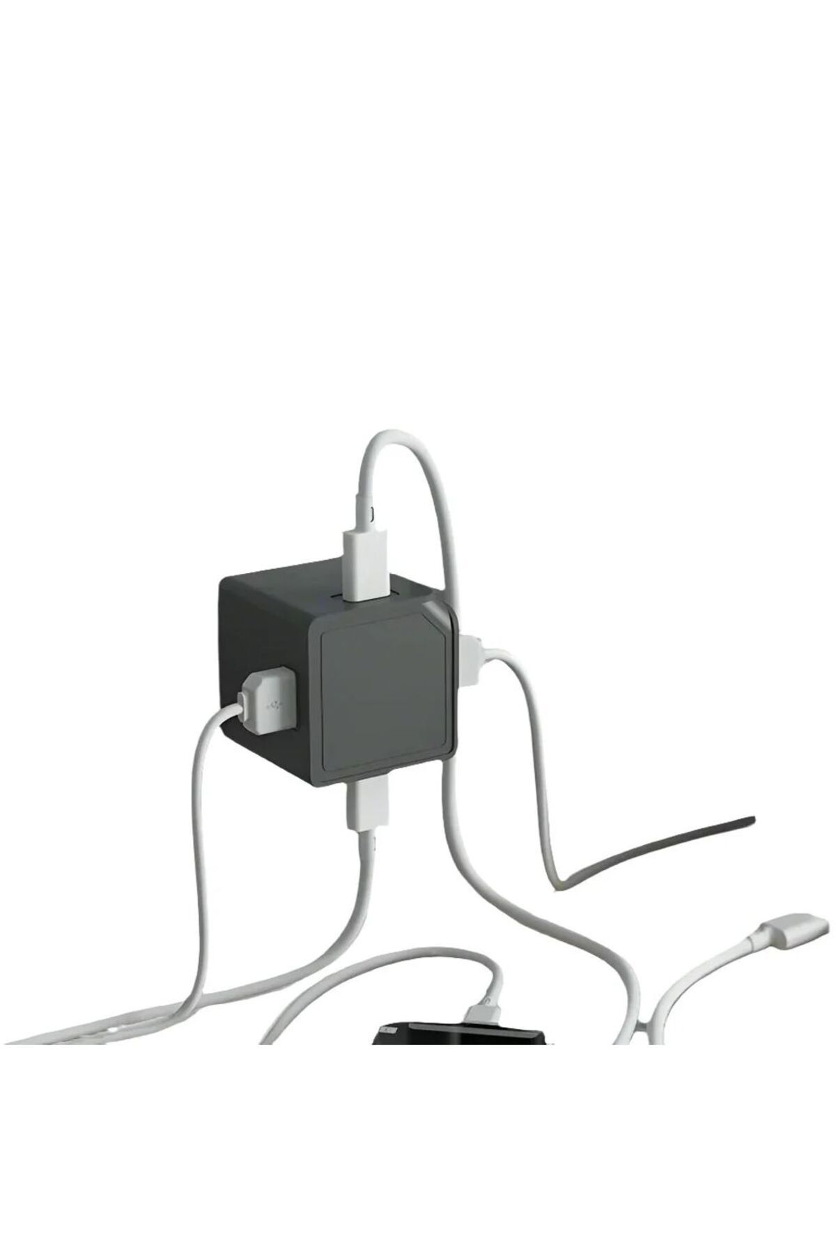 Allocacoc-Încărcător USB, Cube de la Allocacoc, 4xUSB, gri 1