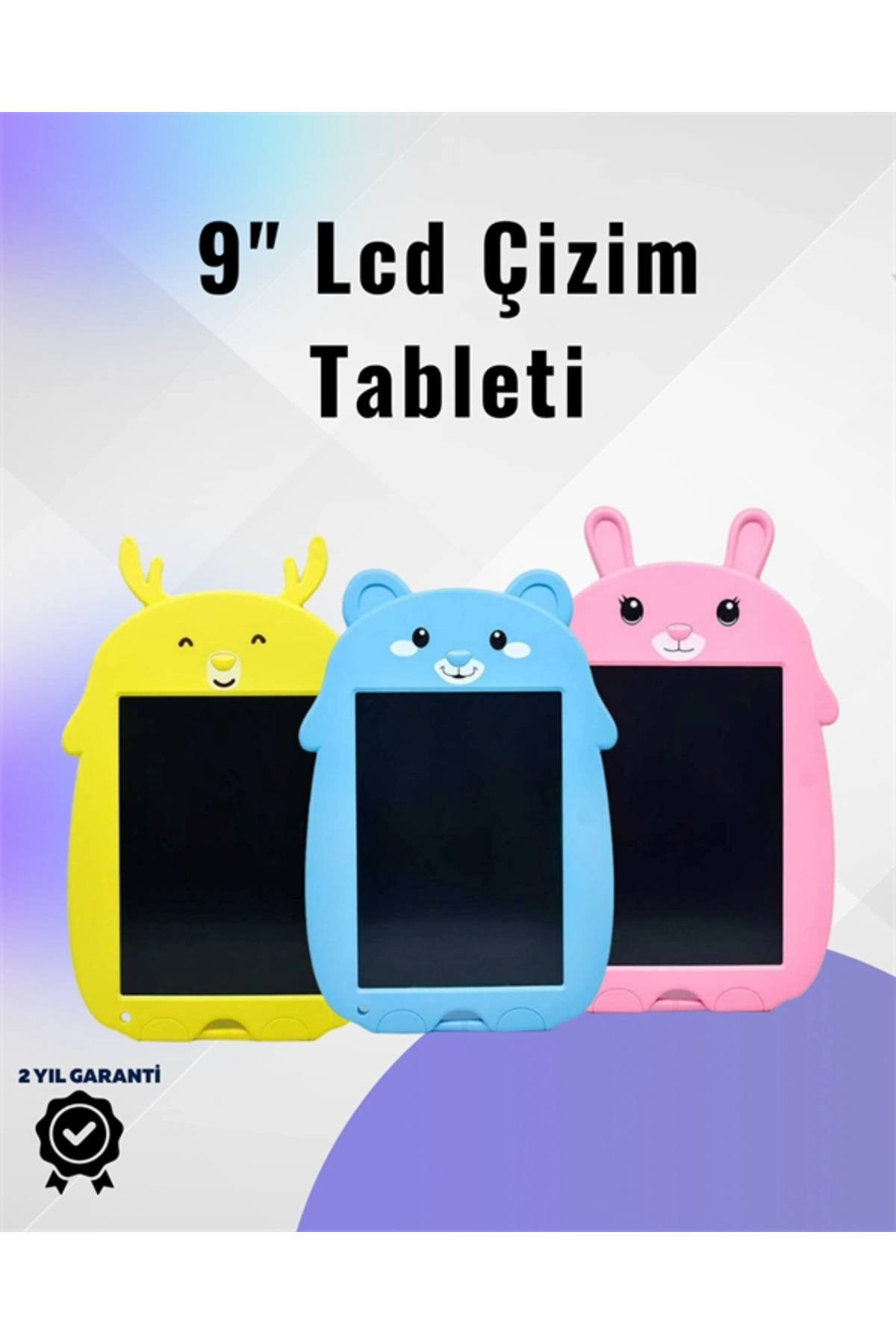 VINTESSY Öğrenci ve Profesyoneller İçin Çok Yönlü LCD Yazı Defteri