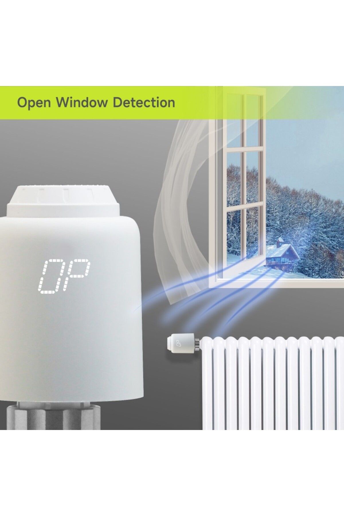BeOk-Termostat inteligent pentru radiator, WiFi, Android iOS, control vocal Alexa, programabil 16