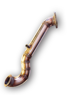 AUTO LUXURY Doblo 1.6 Euro 5 dizel downpipe paslanmaz krom