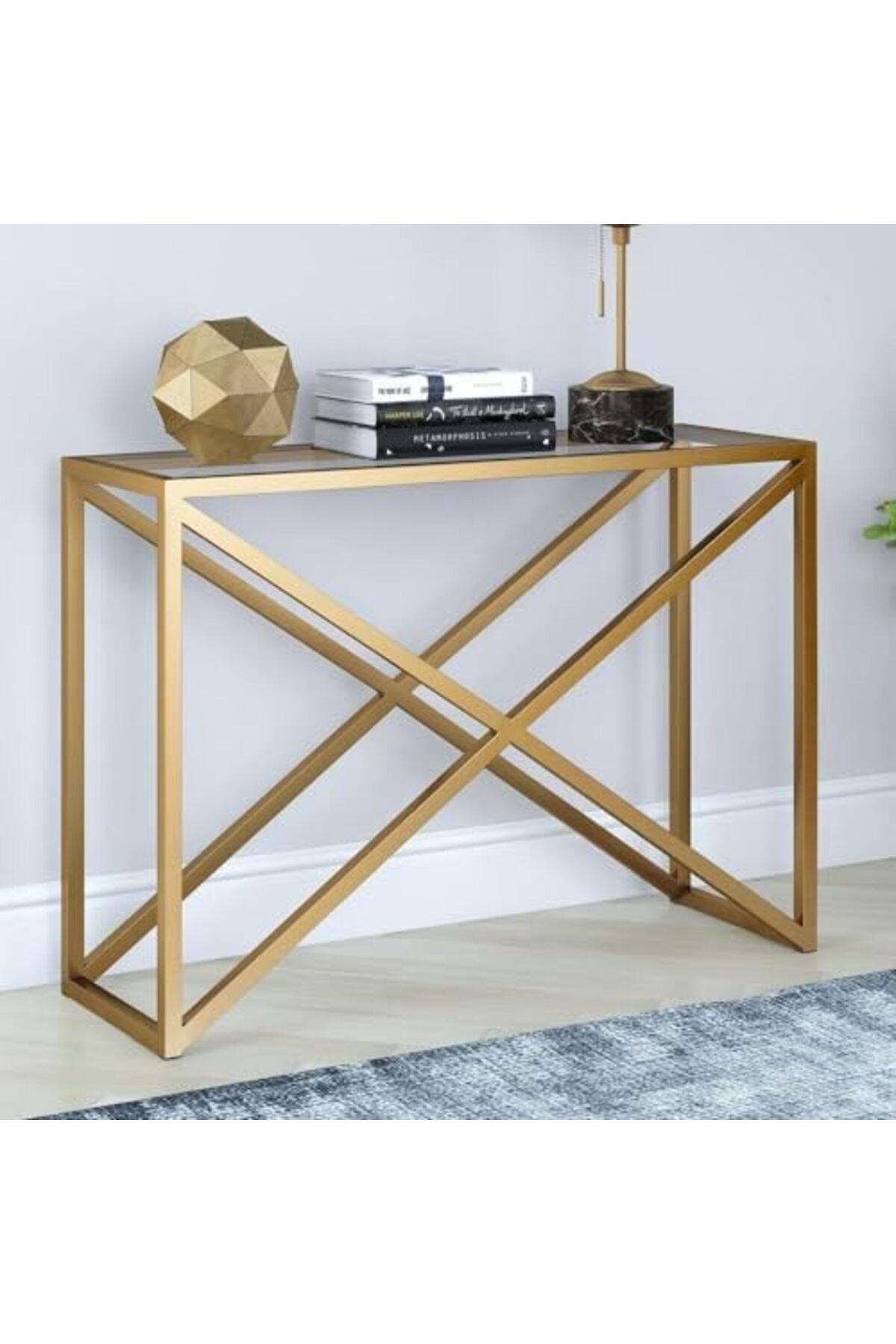 genric-FFD Console Hall Table Sofa Table Side Table For Living room Bedroom Entryway Table End Table wi 8