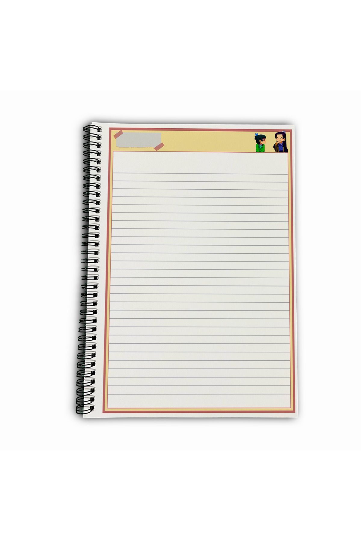 Define Moyas-The Apothecary Diaries Jinmao Striped A4 School Notebook 72 Sheets 5