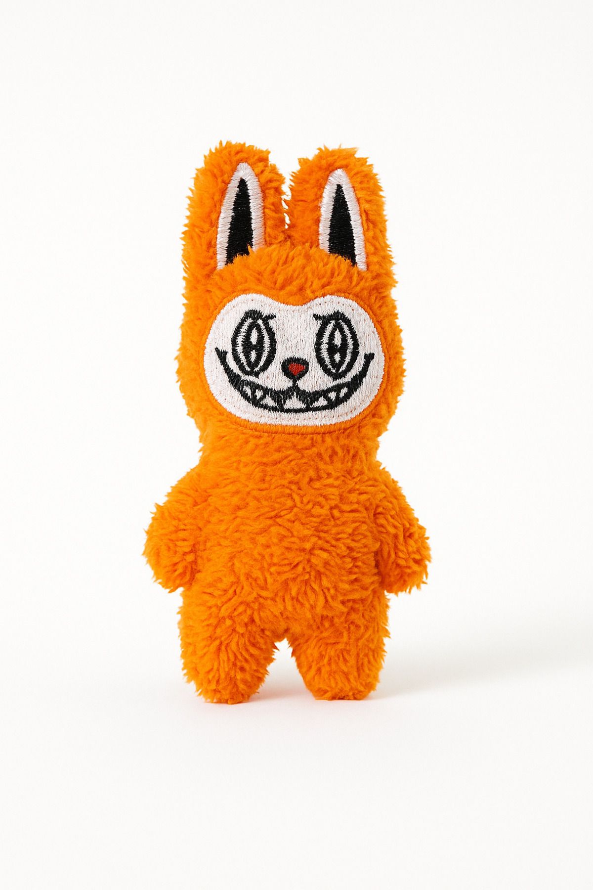 Lazy Paws-Cat Toy Interactive with Catnip and Bell, Stress Reducing, Relaxing Playmate - Orange Plush 1