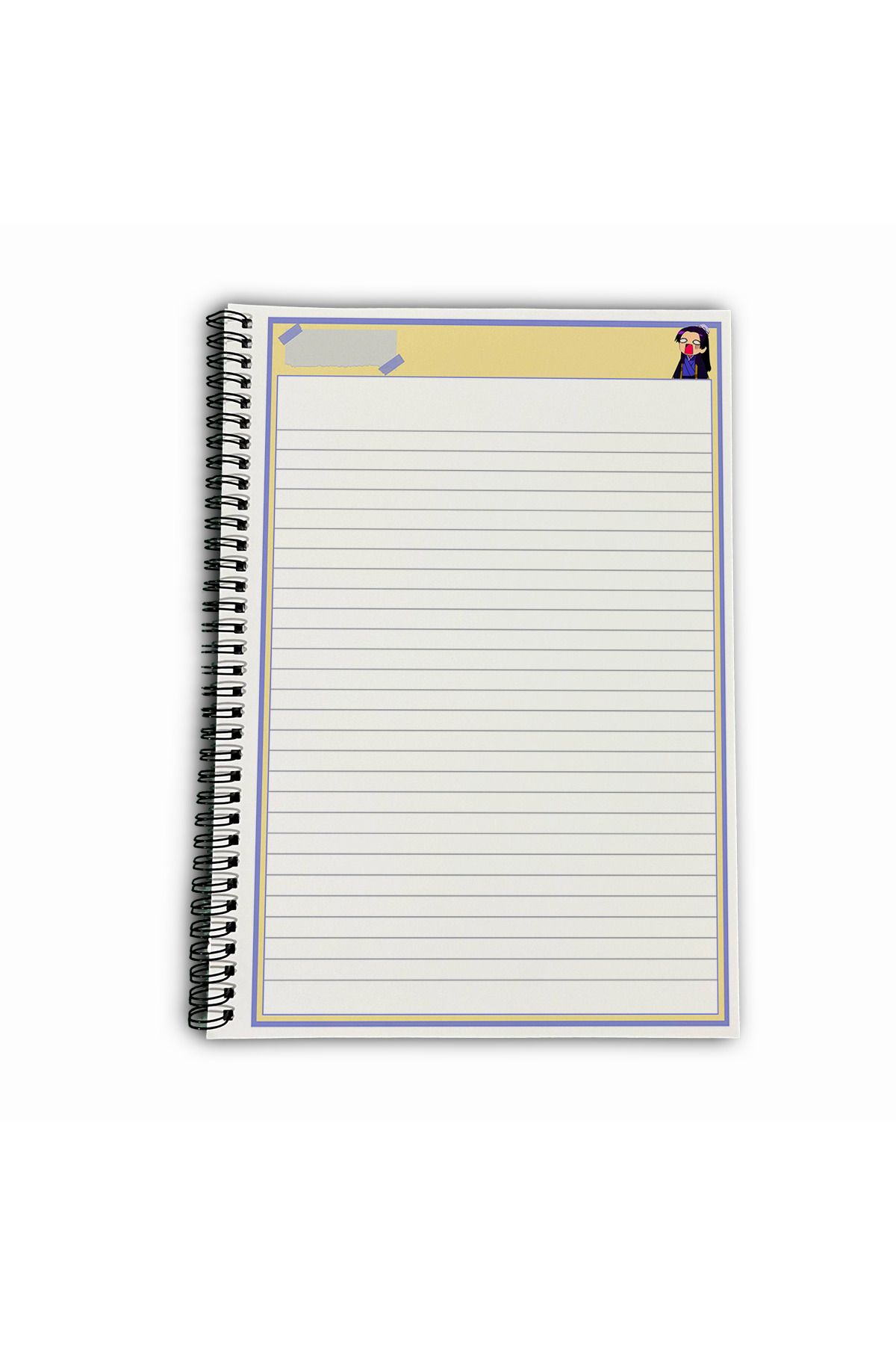 Define Moyas-The Apothecary Diaries Jinshi Stripes A4 School Notebook 72 Sheets 5