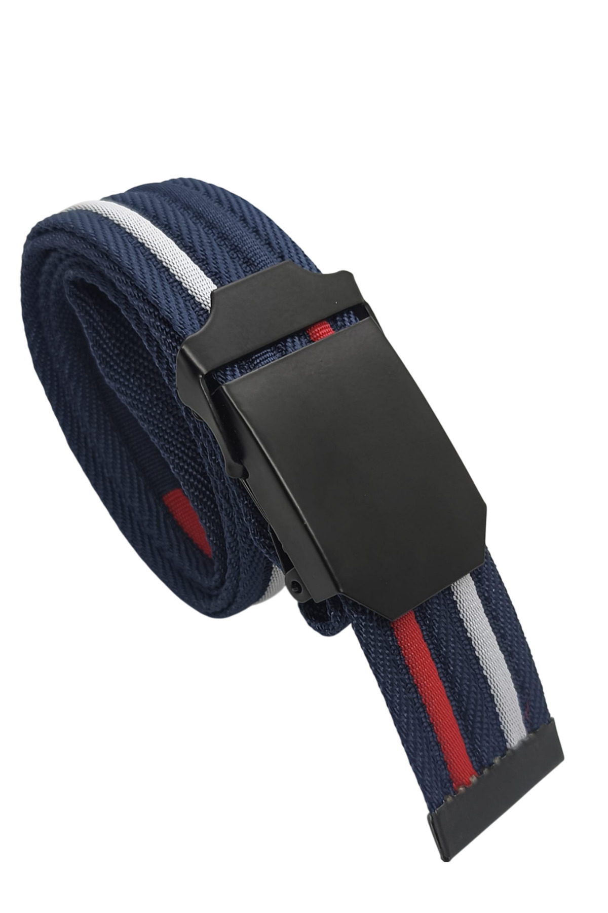 Deribond  3 Adet Kemer Siyah Erkek Palaska Tarzı - Görsel 4