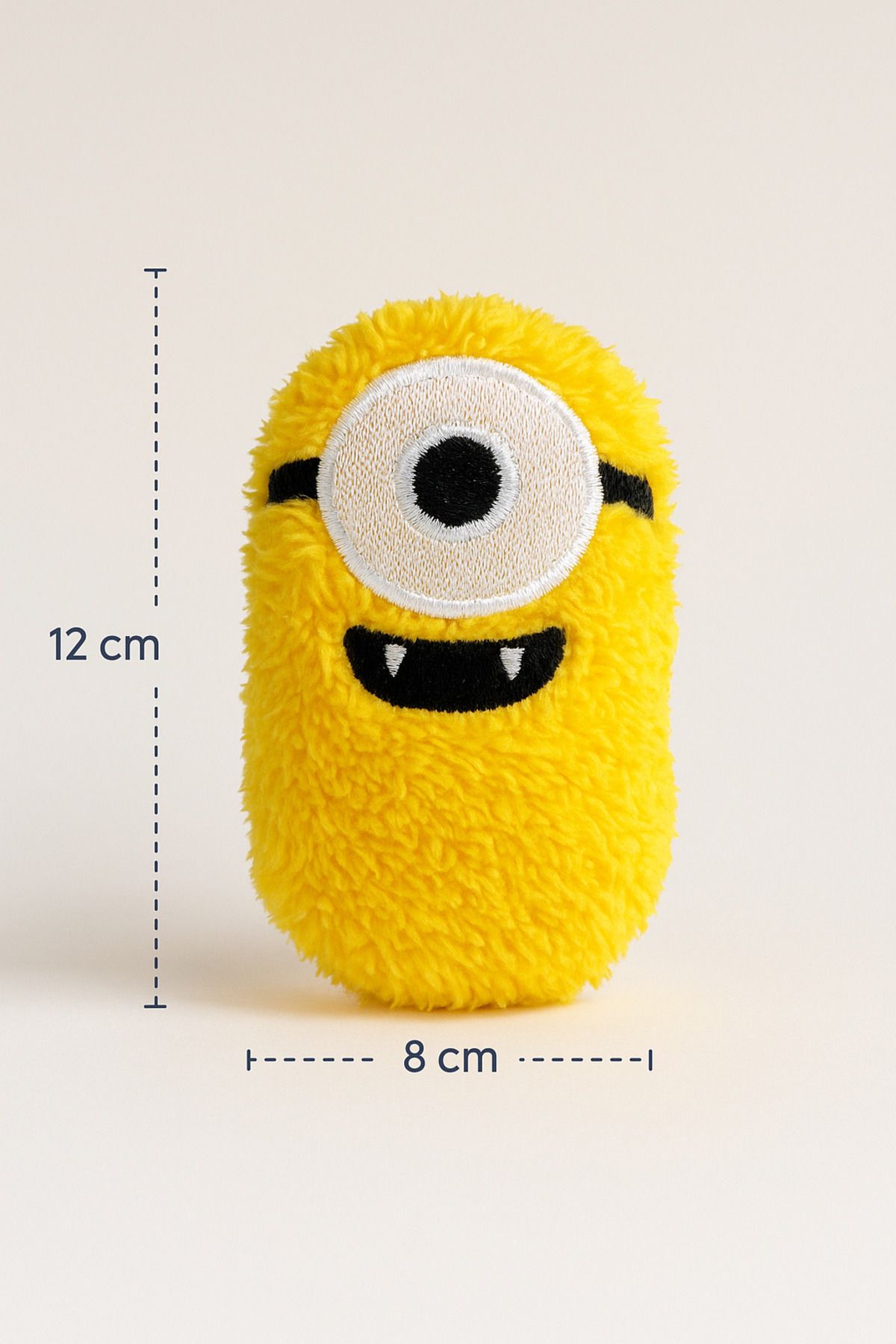 Lazy Paws-Cat Toy Interactive with Catnip and Bell, Stress Reducing, Relaxing Playmate - Yellow Plush 2