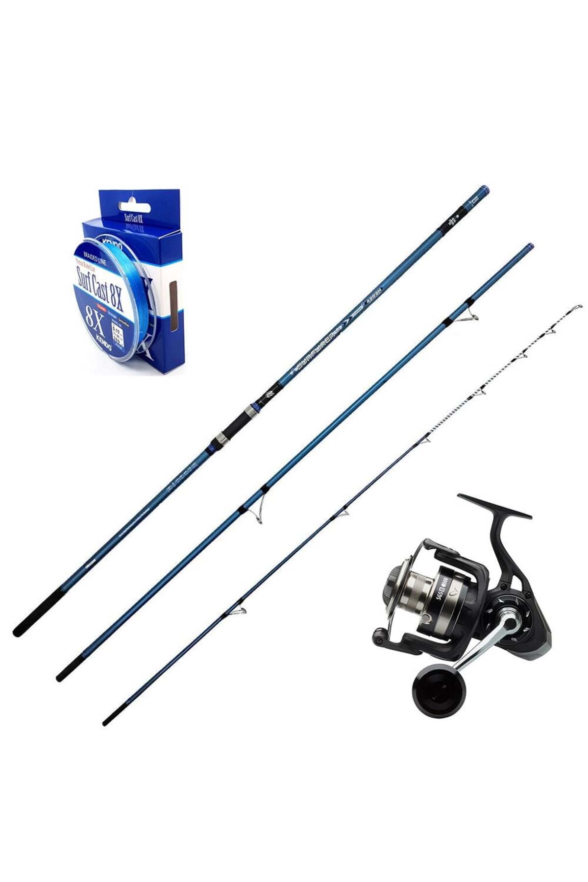 Okuma Savage Gear Sgs8 8000 - Surfliner 420cm 100-250gr Surf Olta