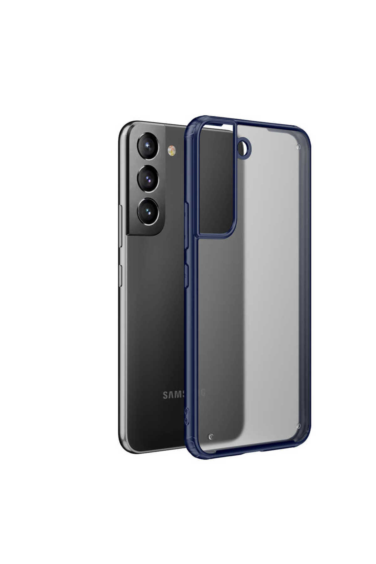 Galaxy S22 Uyumlu EFFX Volks Kılıf-Lacivert