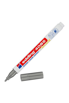 Edding E-4085 Cam Kalemi Gümüş