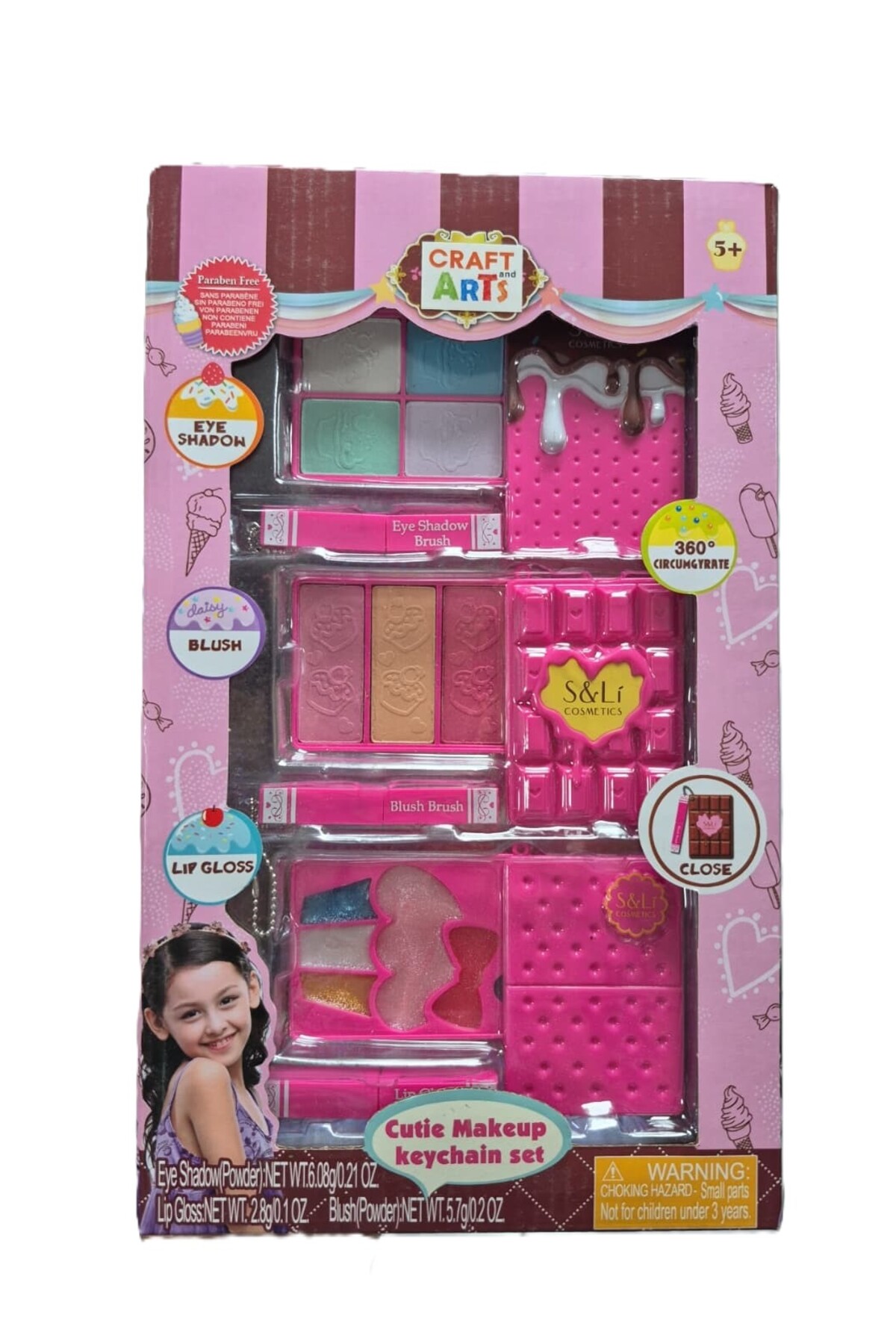 まいページ コスメセット Craft AND ARTS CUTIE MAKYAJ SETI S22260AB -3 - Fiyatı, Yorumları
