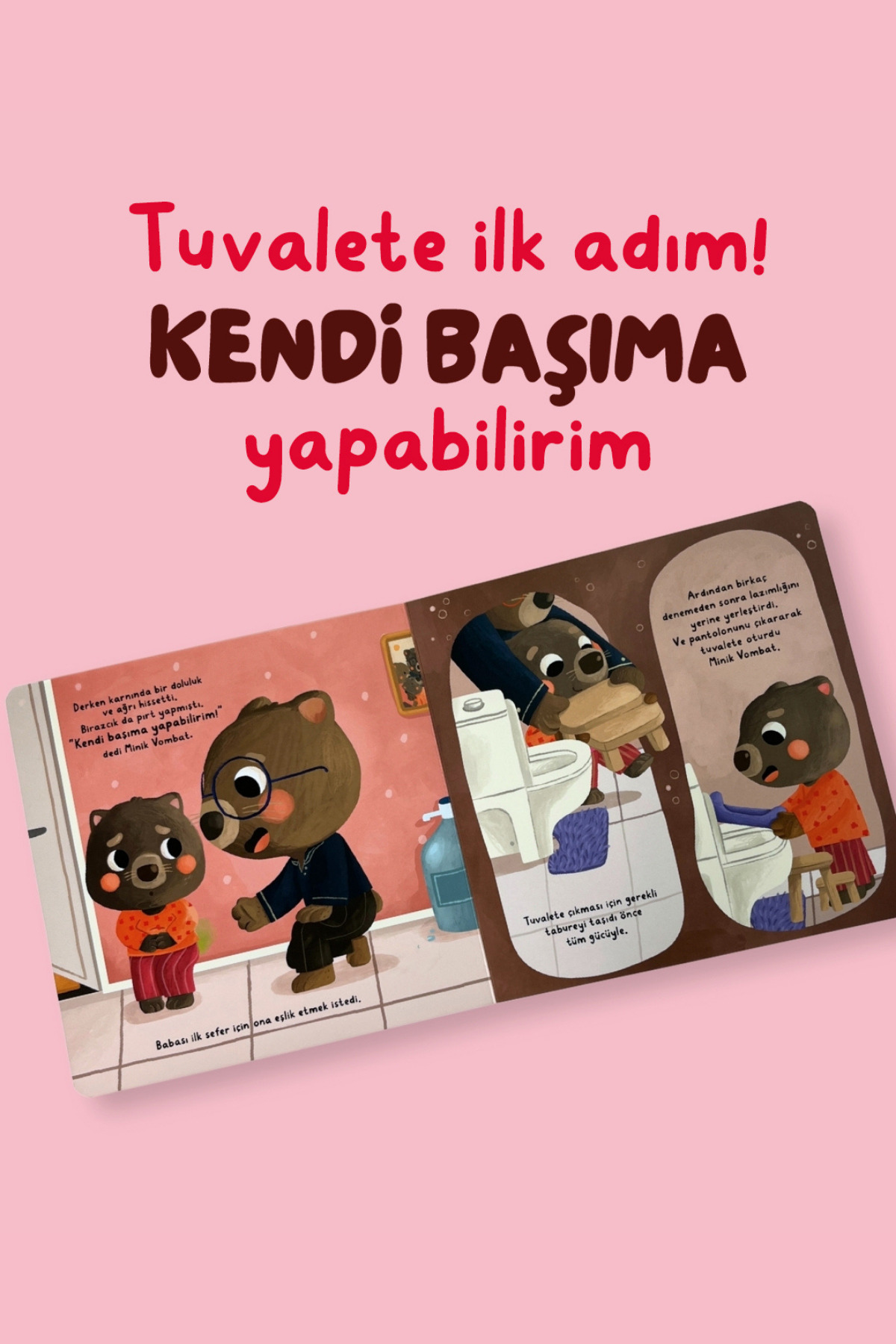 Sincap Kitap Kendi Başıma Tuvalet - 6 Ay – 4 Yaş Bebek ve Çocuklar İçin Tuvalet Eğitimi Kitabı fotoğrafı 3 (önizleme)