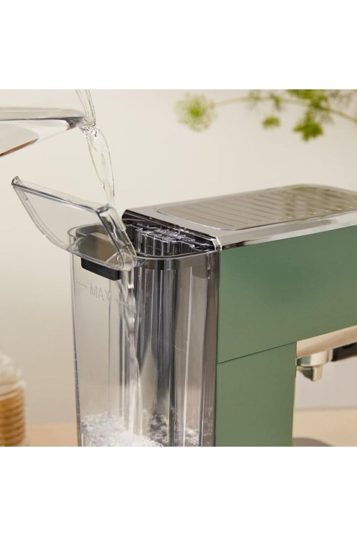 Create-Retro semi-automatic espresso machine, CREATE, Thera Classic Compact, sage 3