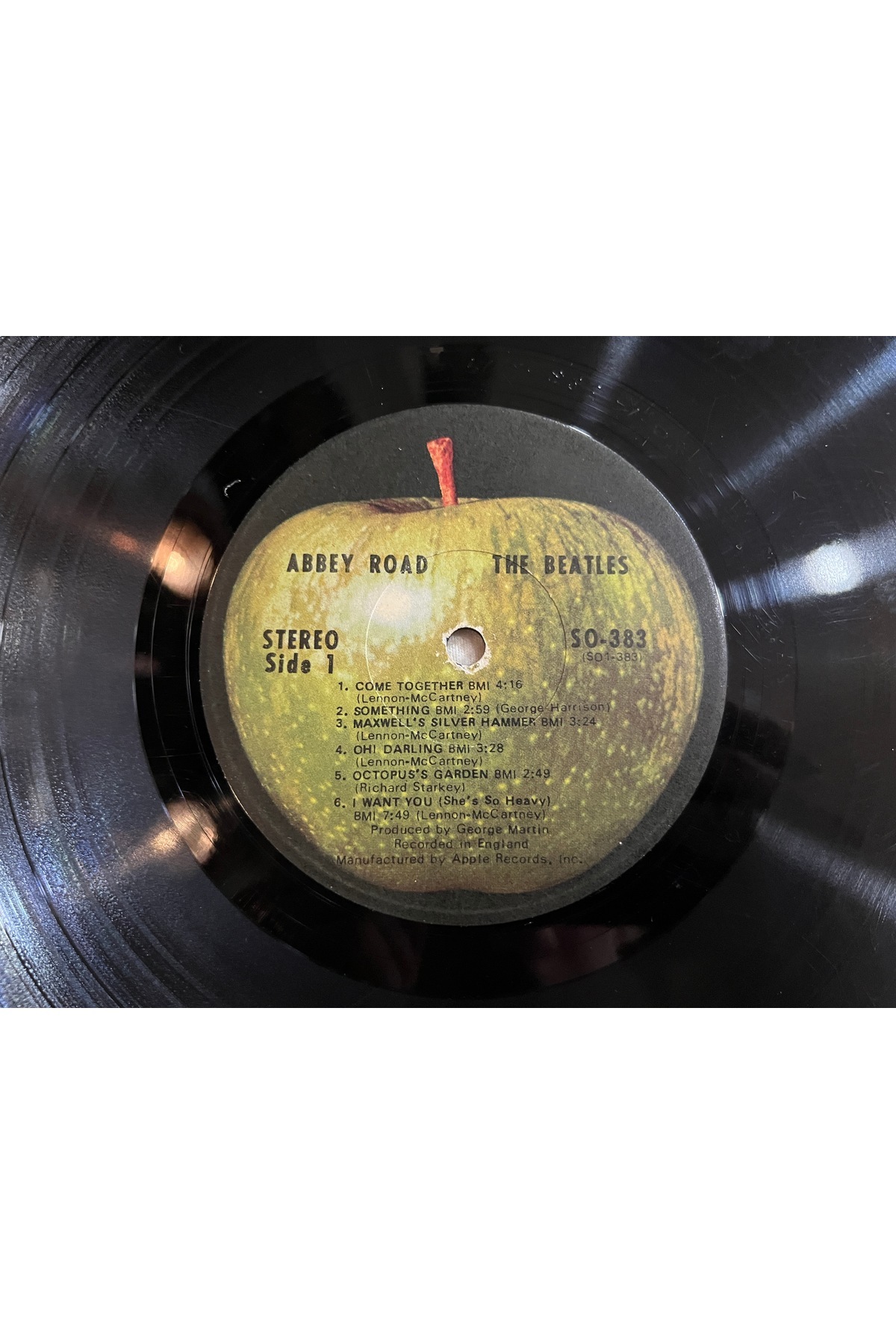 tayfuntufan NADİR THE BEATLES ABBEY ROAD ALBUME DÖNEM BASKI PLAK