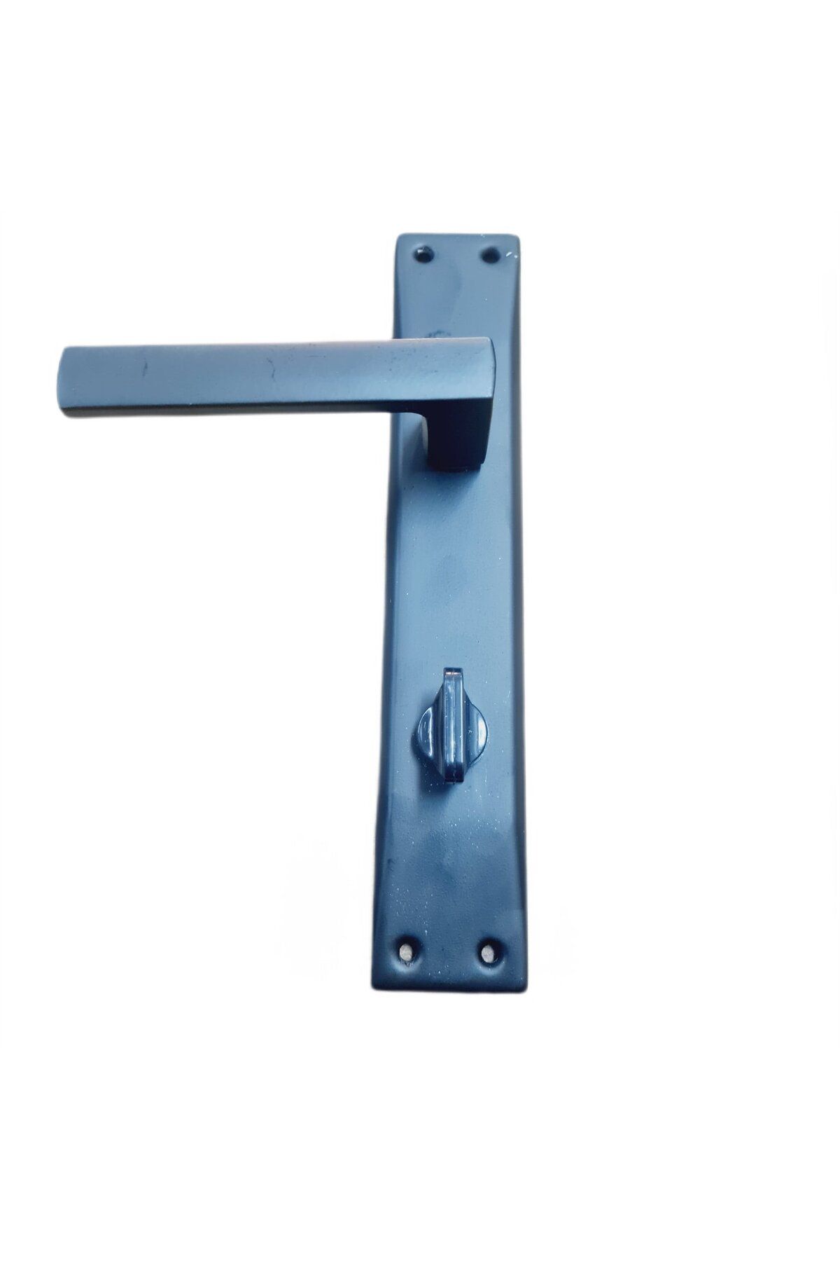 Nobel-Max Avanti Mirrored Matte Black Wc Door Handle – Modern and Stylish Design / 2 Sets 3